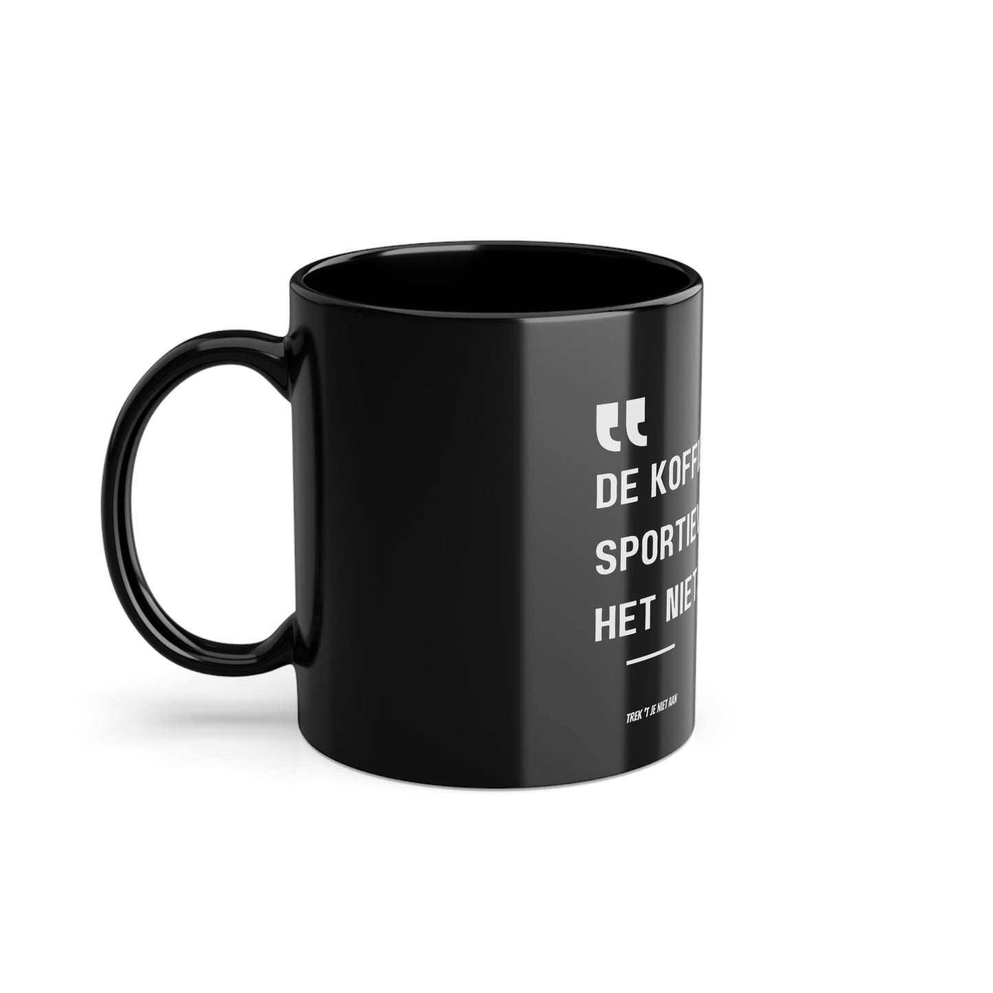 De Koffie Loopt, Sportiever Word Het Niet
