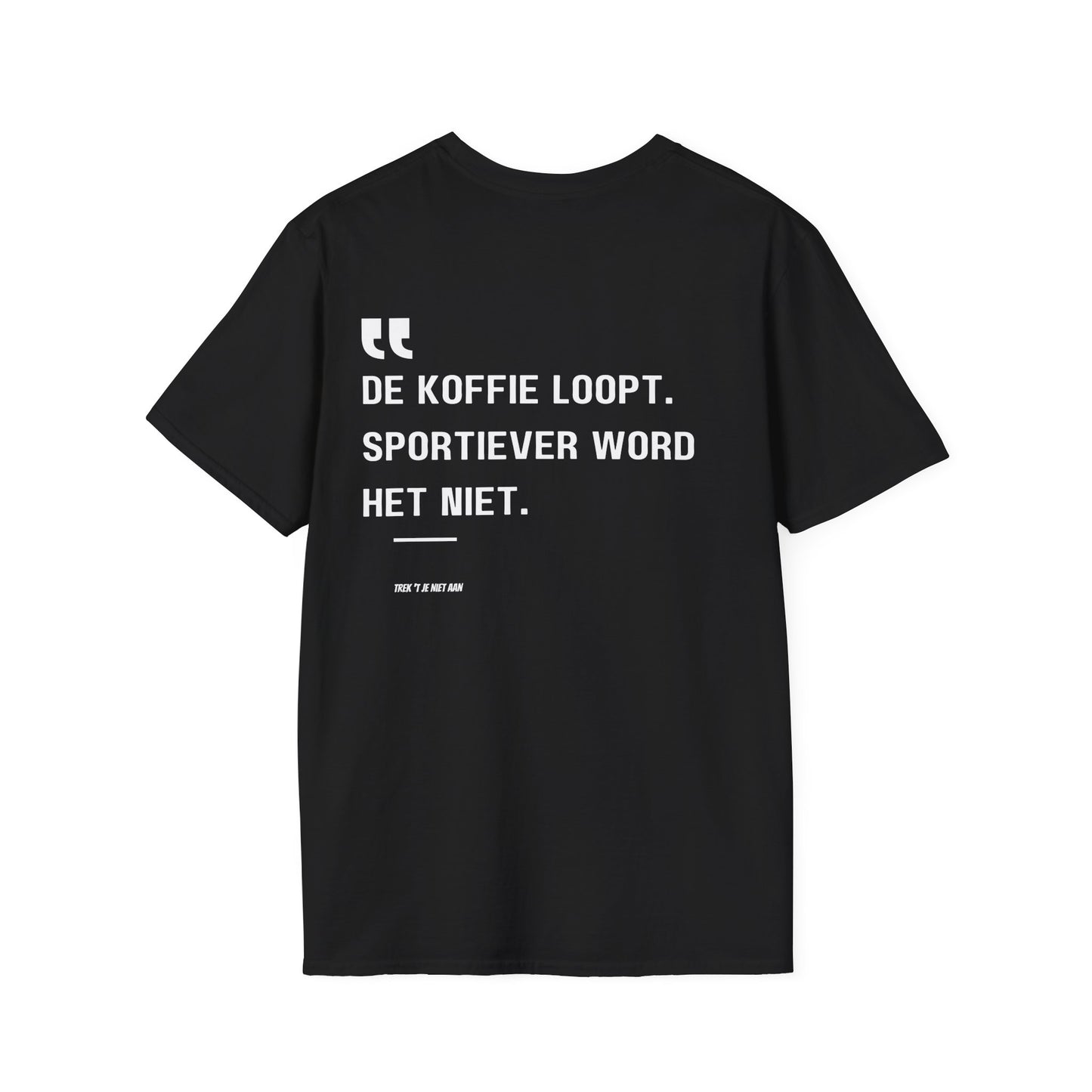 De Koffie Loopt, Sportiever Word Het Niet.