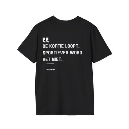 De Koffie Loopt, Sportiever Word Het Niet.